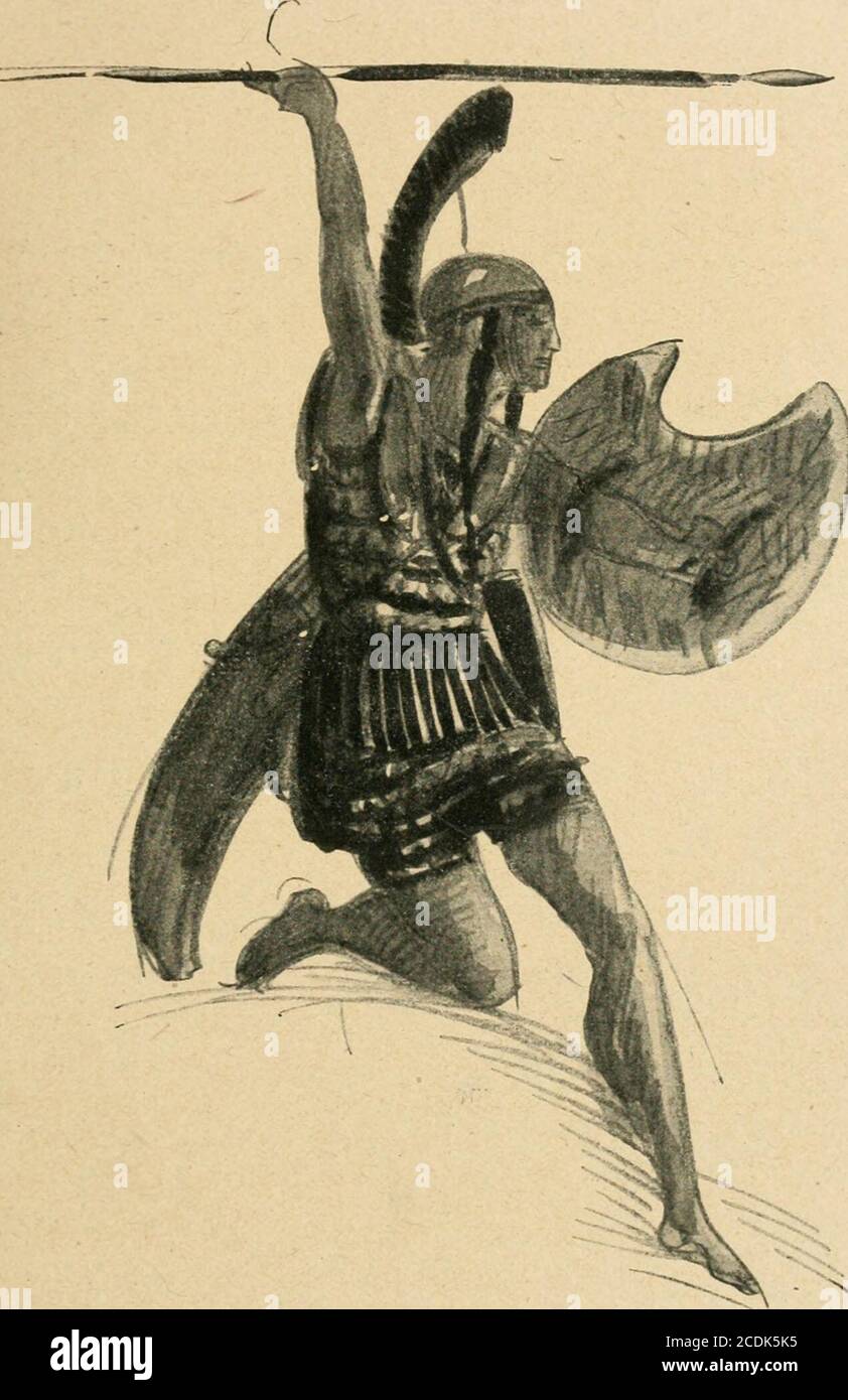 . Reinhardt und seine Bühne, Bilder von der Arbeit des Deutschen Theaters; . te biefe .flippen auf folgende Ql^eife 3U umgeben: aiicß, maßgetragen voivt), fovoobl Weipänöer AU> aiicb IKiiftungen, .V)clme unt)Waffen, fint» filnt gcbämpft Zuftt aß zuftt) üöllig zuft. Oefic^tcr, ^Irme, Beine unb ^üf^efinb braun gefcbminft, tief braun bei öen Qlma3onen. T)ic ©riechentragen auß Tupfer berb gel)ämmerte S^clmc mit ?7afenfc^u^, großenJ53angenflappen unö U)eif,en ober fcbu)ar3en ?of5baarfammen. ©es. ^icntttiffilca: Il tuo nome? Ö4 )3cntf)rfi(ea t)abcn ict>c Foto Stock