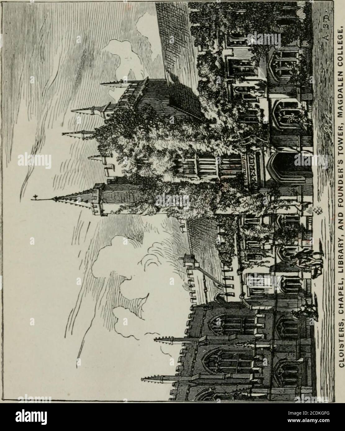 . Guida di Oxford di Alden : con piano chiave dell'Università e della città, e numerose incisioni . Nuovi edifici^ ^733 i o^ la nostra sinistra vediamo una parte del Grove o del parco dei cervi; e sulla destra ci sono le passeggiate in acqua, aperte al pubblico. Antico Antony un legno esalta quintamente questi piacevoli meandri ombreggiati alberi. In alcuni periodi dell'anno, dice lui, li troverete come delectableas le banche dell'Eurotas, dove Apollo stesso è stato incamminato e si trova il singhis. Entrando in queste deliziose passeggiate da un ponte di pietra sul Cherwell, si gira a sinistra, e seguire il sentiero fino a raggiungere anotho Foto Stock