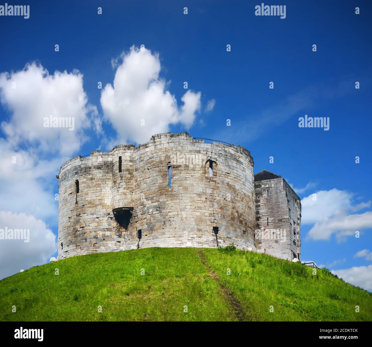 La Torre di Clifford in York Foto Stock