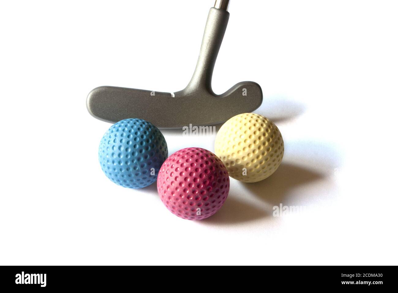 Materiale mini golf - 07 Foto Stock
