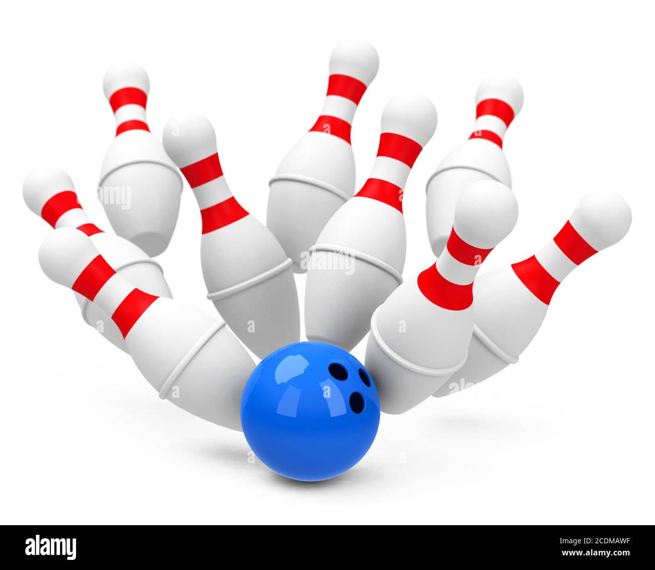 Il gioco delle bocce Foto Stock