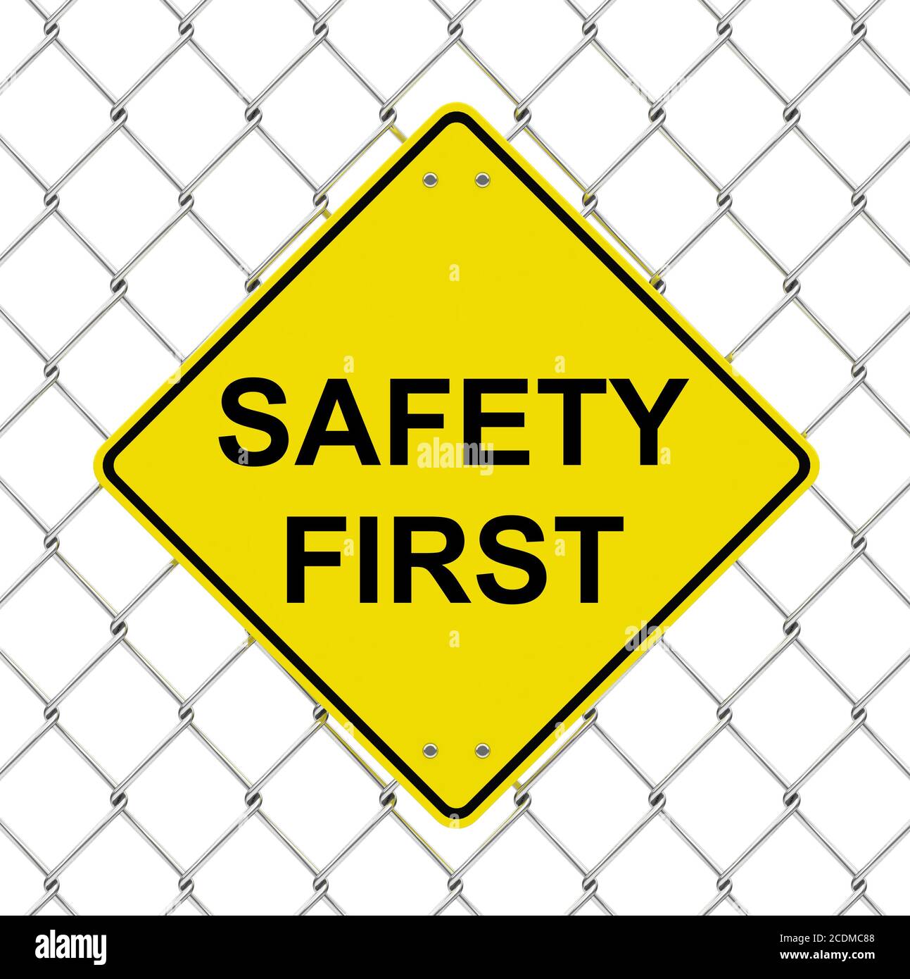 sicurezza prima Foto Stock