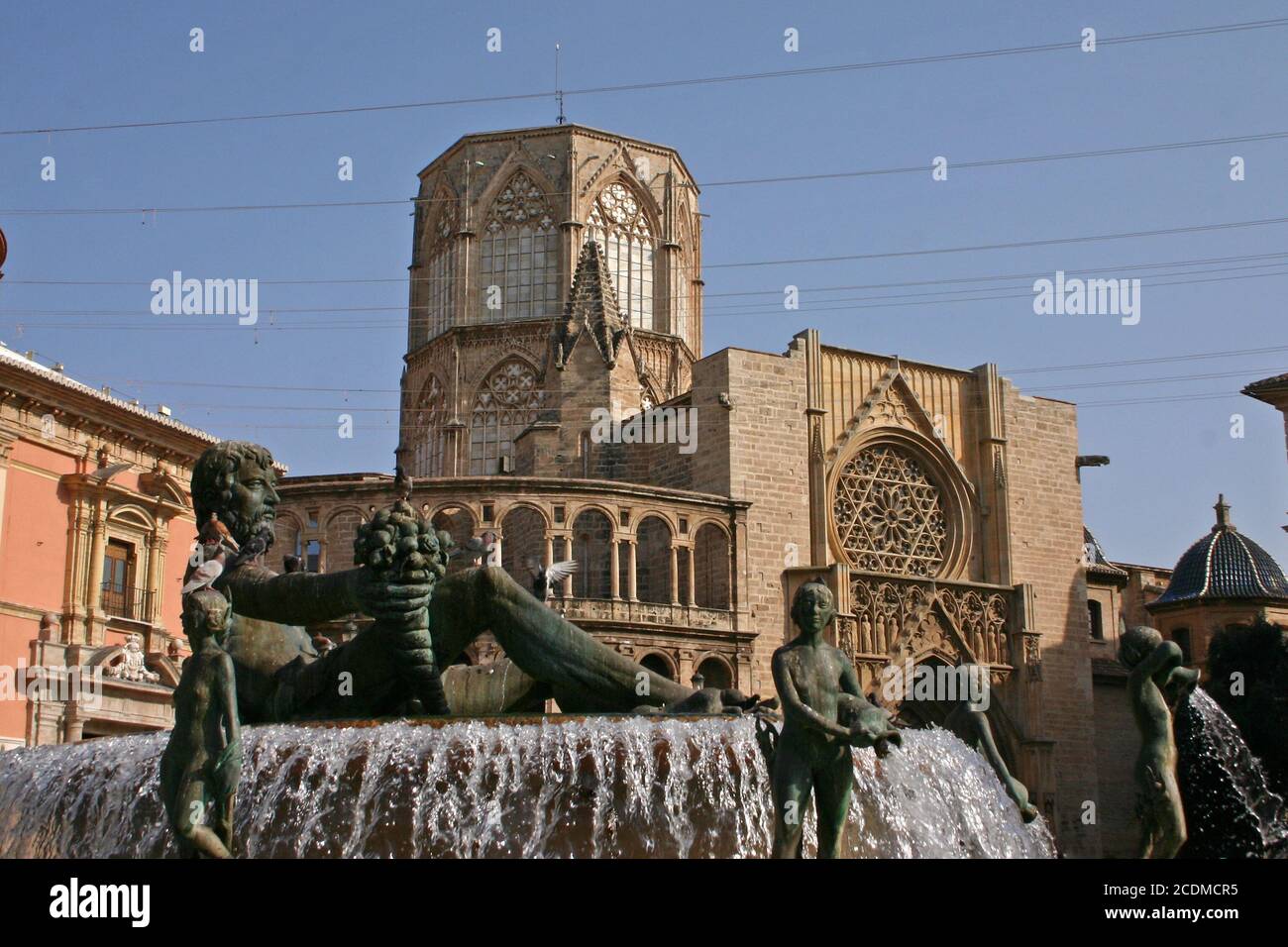 Cattedrale di Valencia - 2 Foto Stock