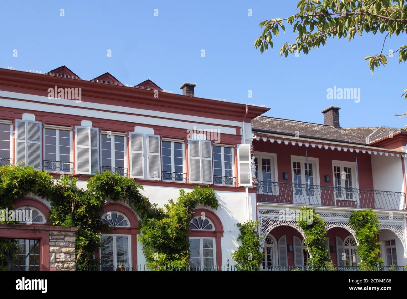 stile coloniale Foto Stock