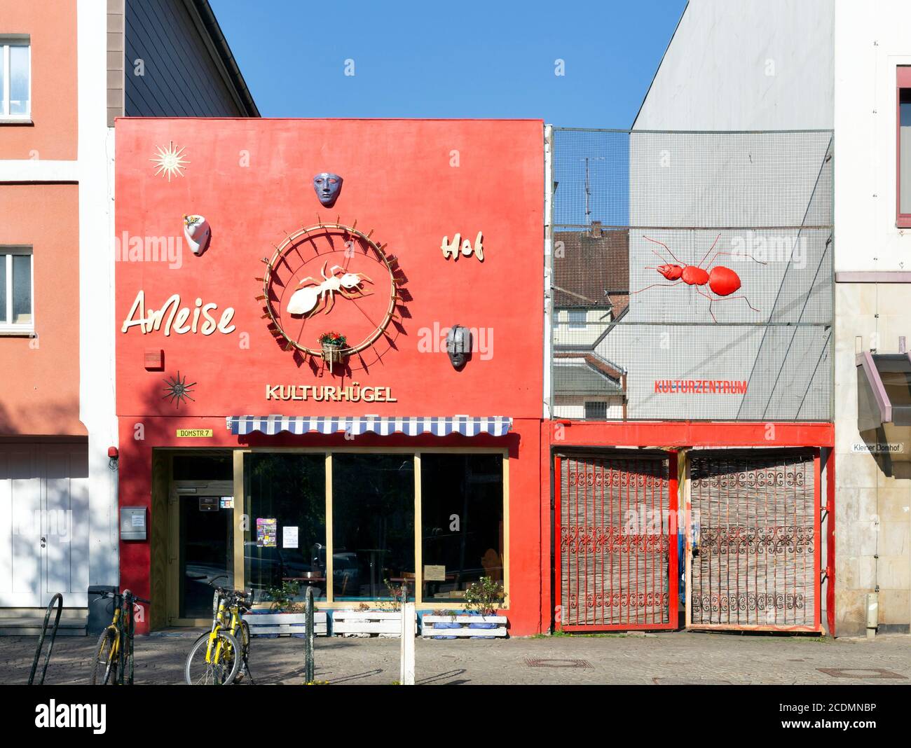 Centro Culturale ANT, Cultural Hill, Minden, East Westfalia, Nord Reno-Westfalia, Germania Foto Stock