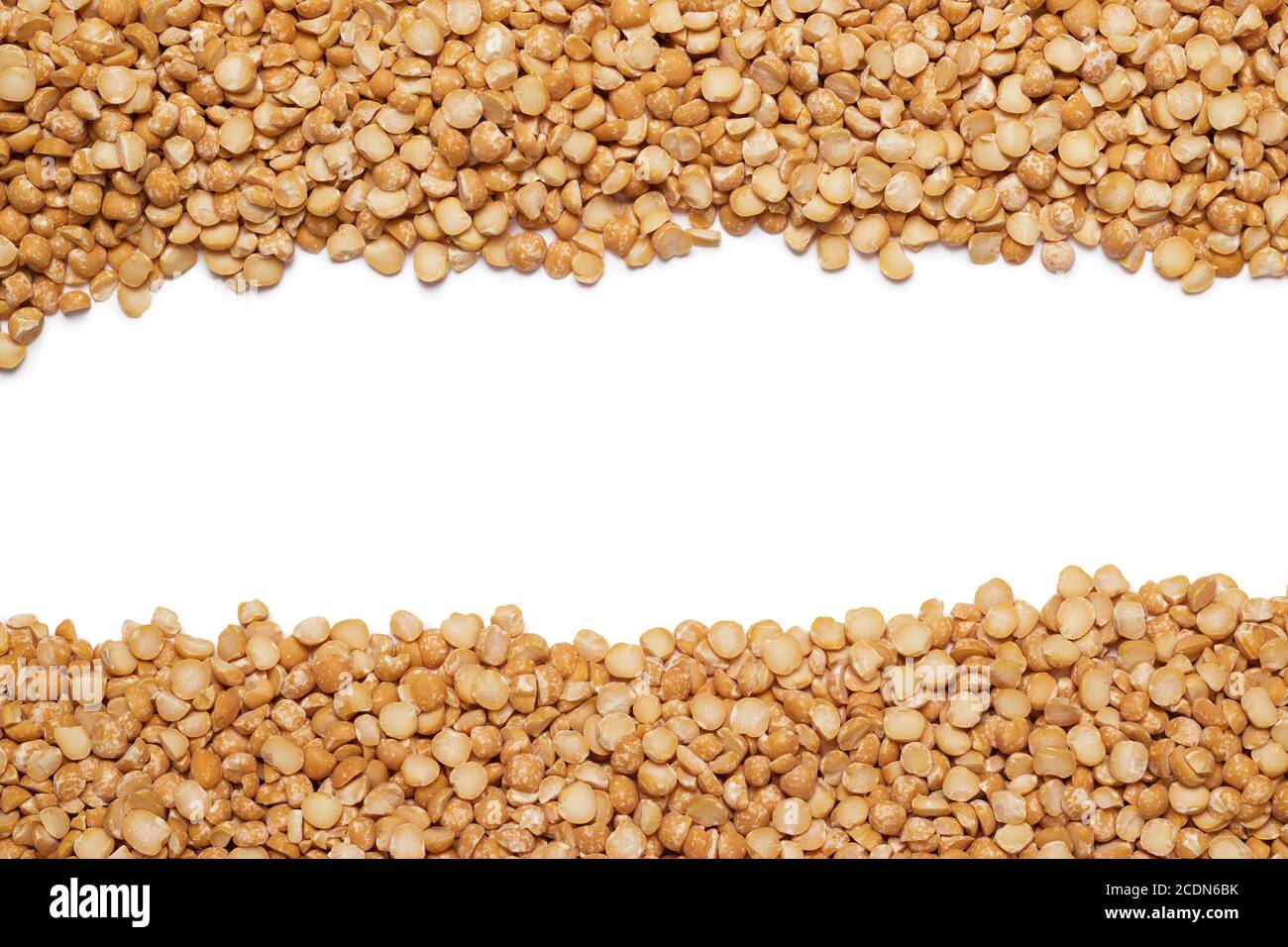 sfondo piselli asciutti e spazio per la copia Foto Stock