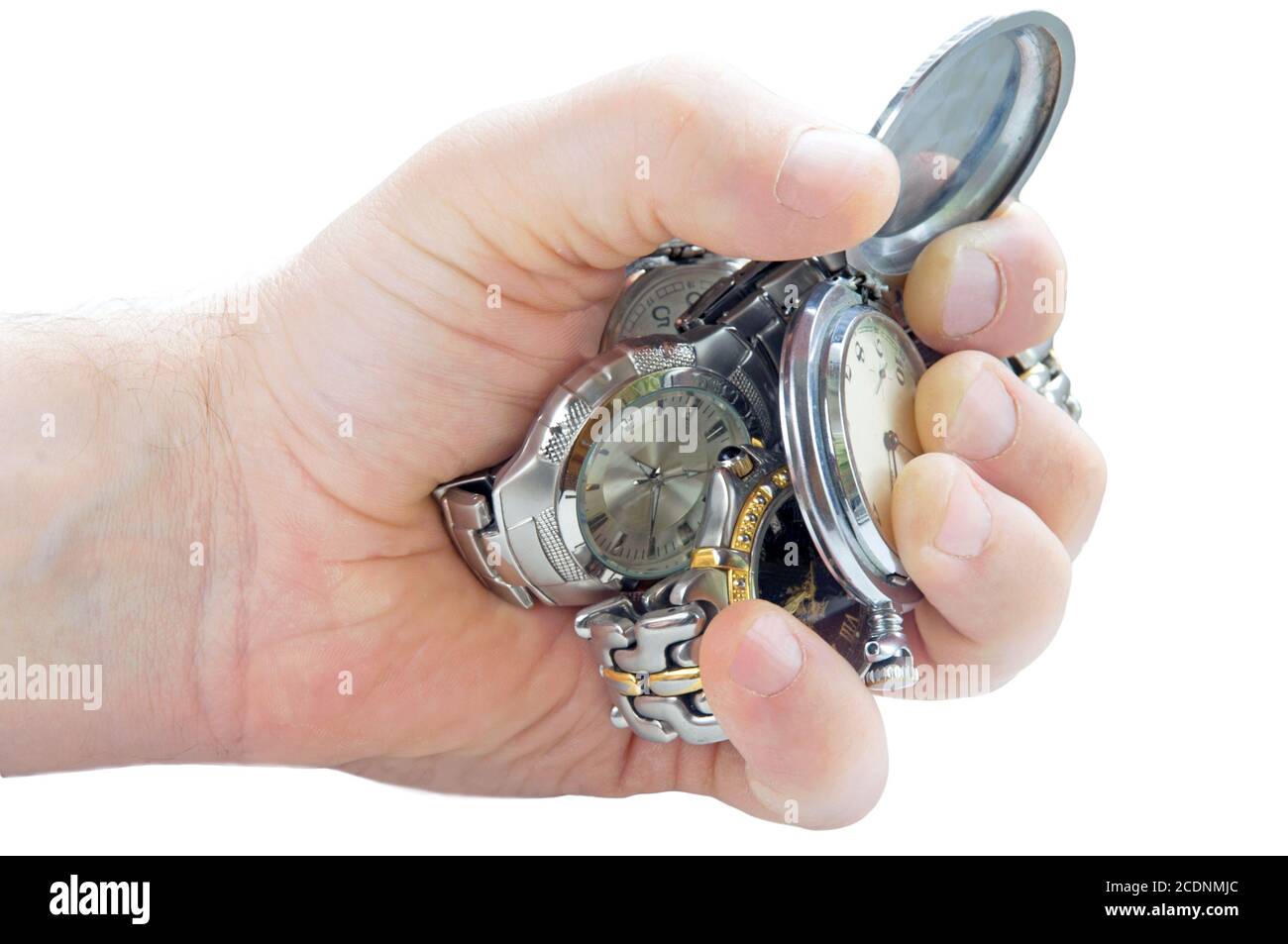 tempo sotto il controllo Foto Stock