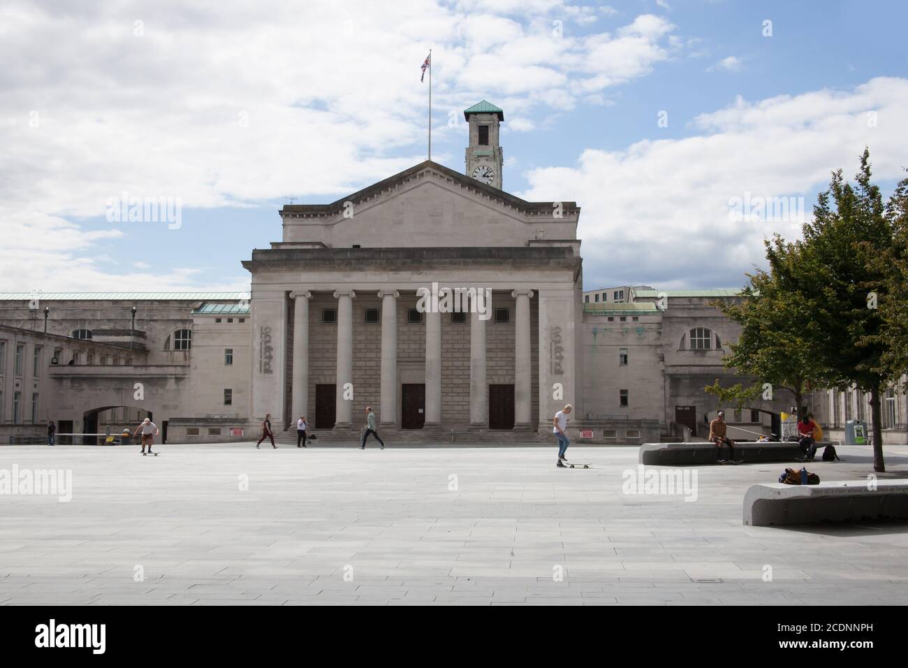 La O2 Guildhall di Southampton, Hampshire, nel Regno Unito, ha preso il 10 luglio 2020 Foto Stock