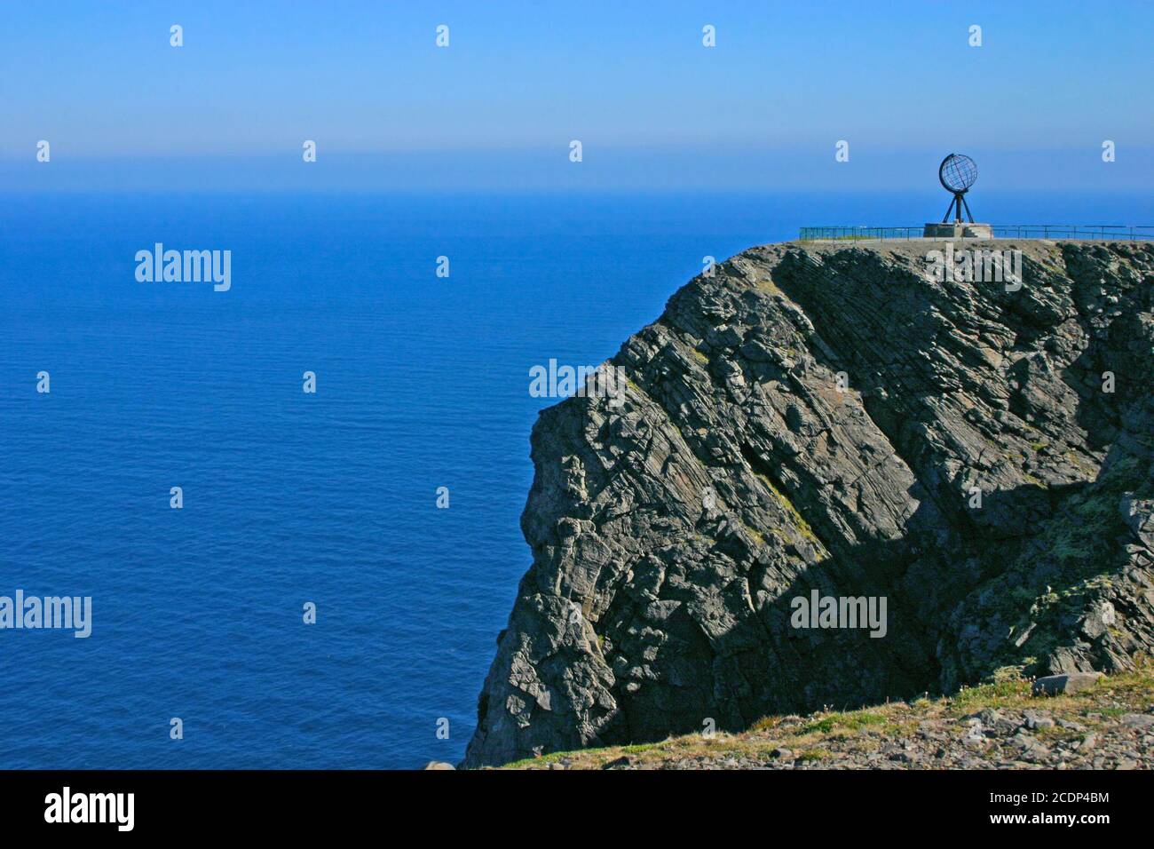 Capo Nord e Oceano Artico Foto Stock