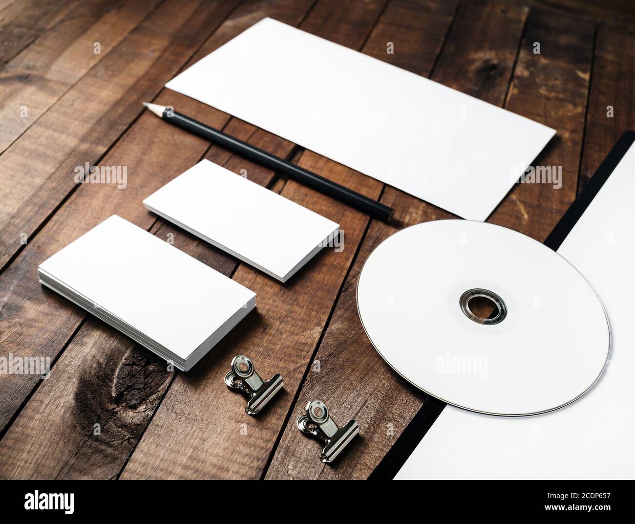 Mock-up per la corporate identity Foto Stock