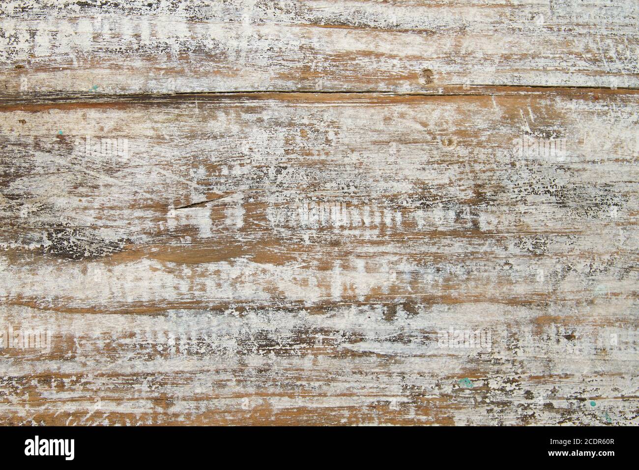 Struttura in legno verniciato bianco Foto Stock