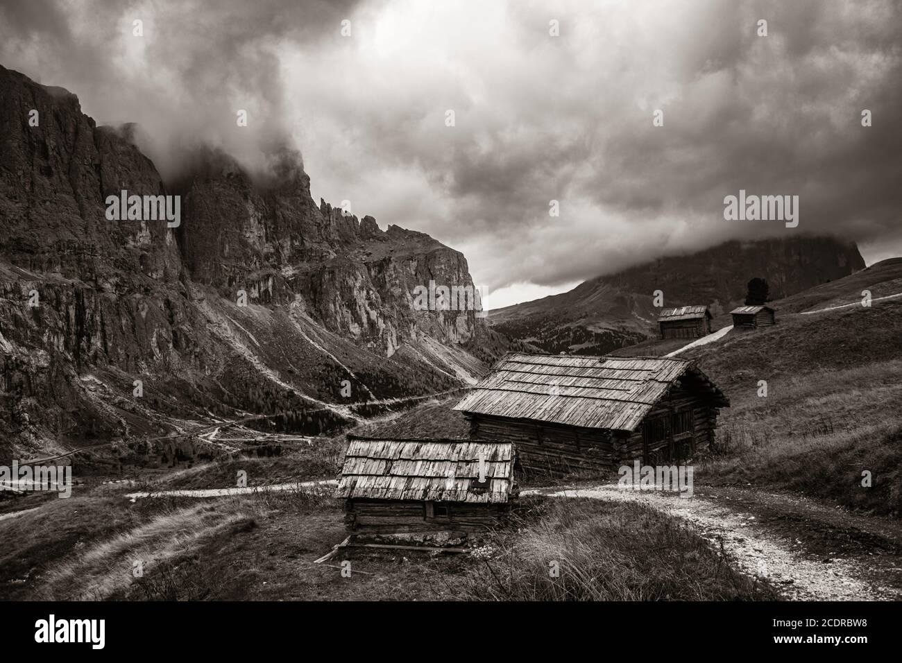 Dolomiti landcape naturale in Italia settentrionale Foto Stock