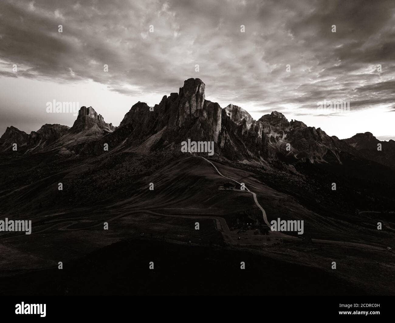 Dolomiti landcape naturale in Italia settentrionale Foto Stock