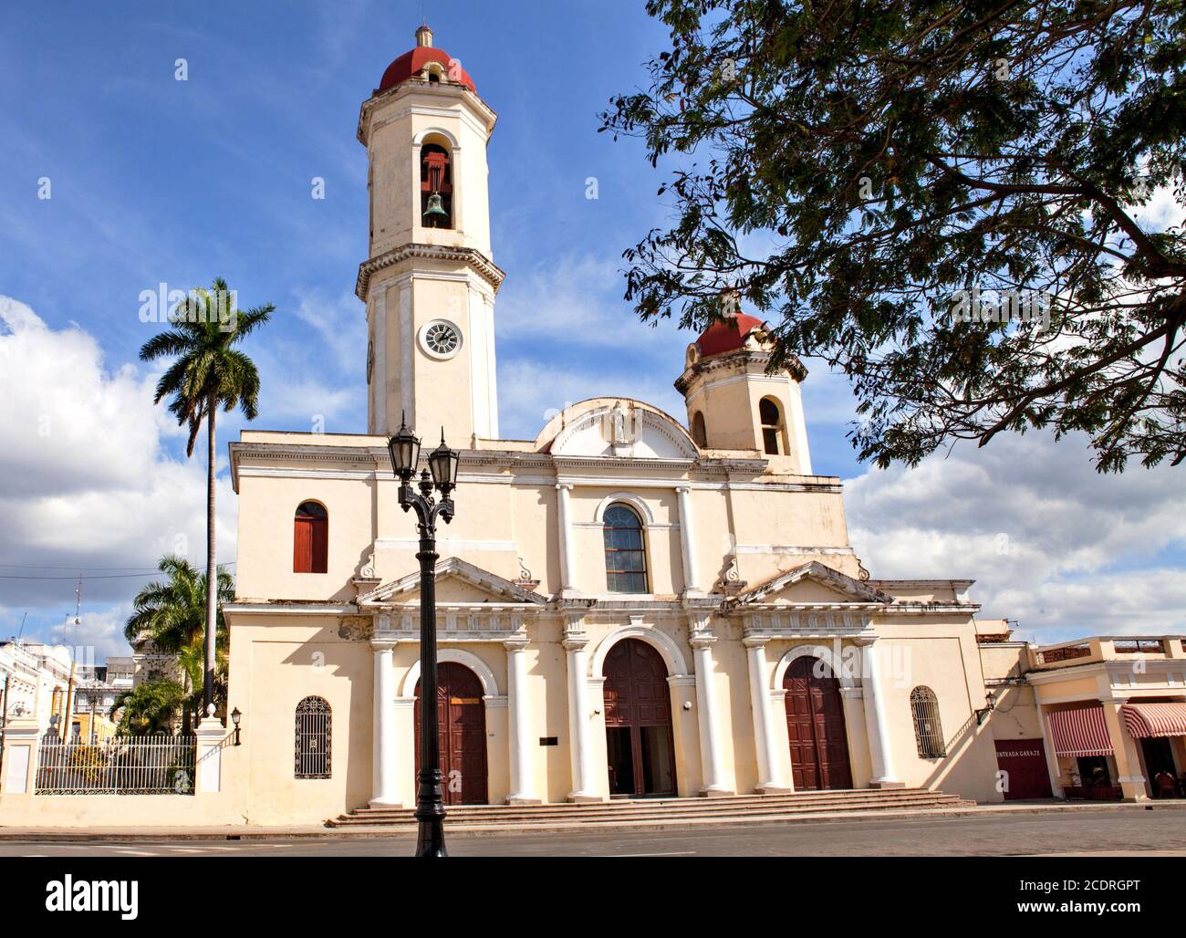 Cattedrale di nostra Signora dell'Immacolata Concezione a Cienfuegos, Cuba Foto Stock