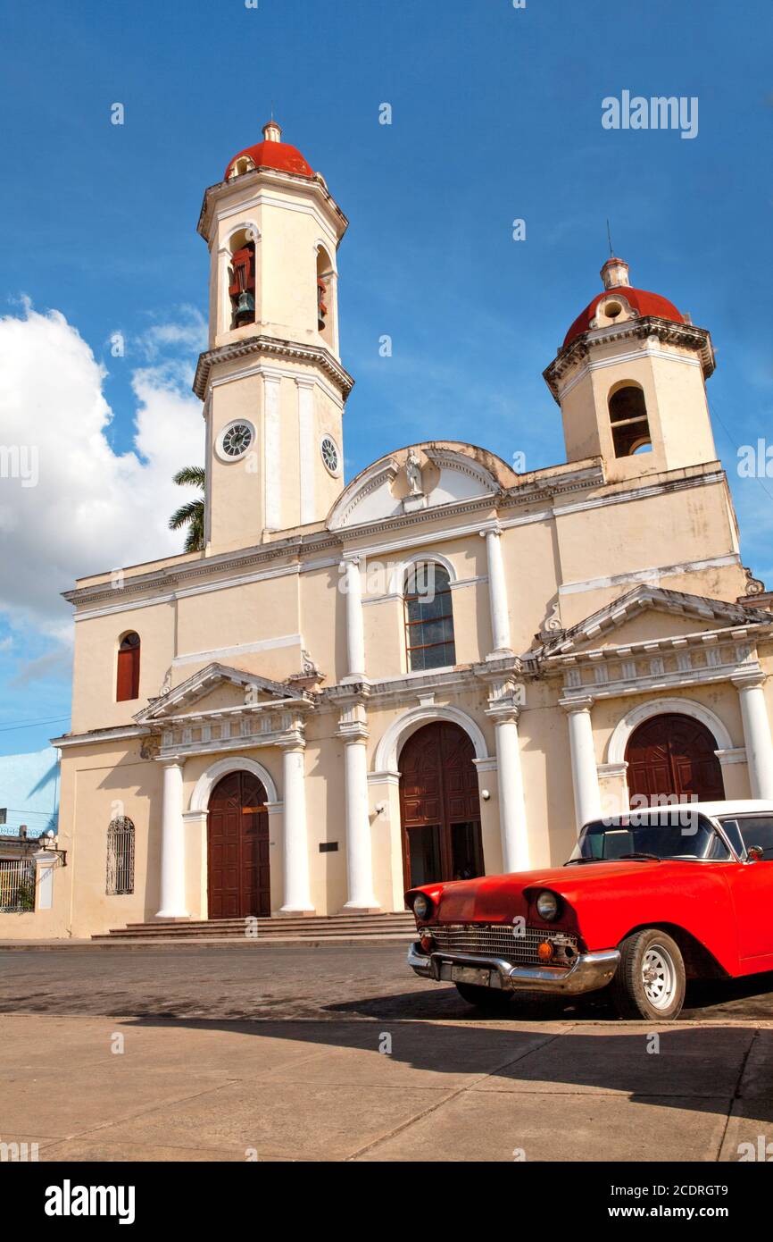 Cienfuegos, Cuba: Cattedrale di nostra Signora dell'Immacolata Concezione Foto Stock