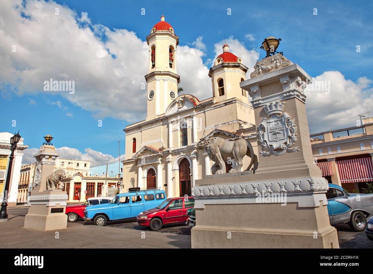 Cienfuegos, Cuba: Cattedrale di nostra Signora dell'Immacolata Concezione Foto Stock