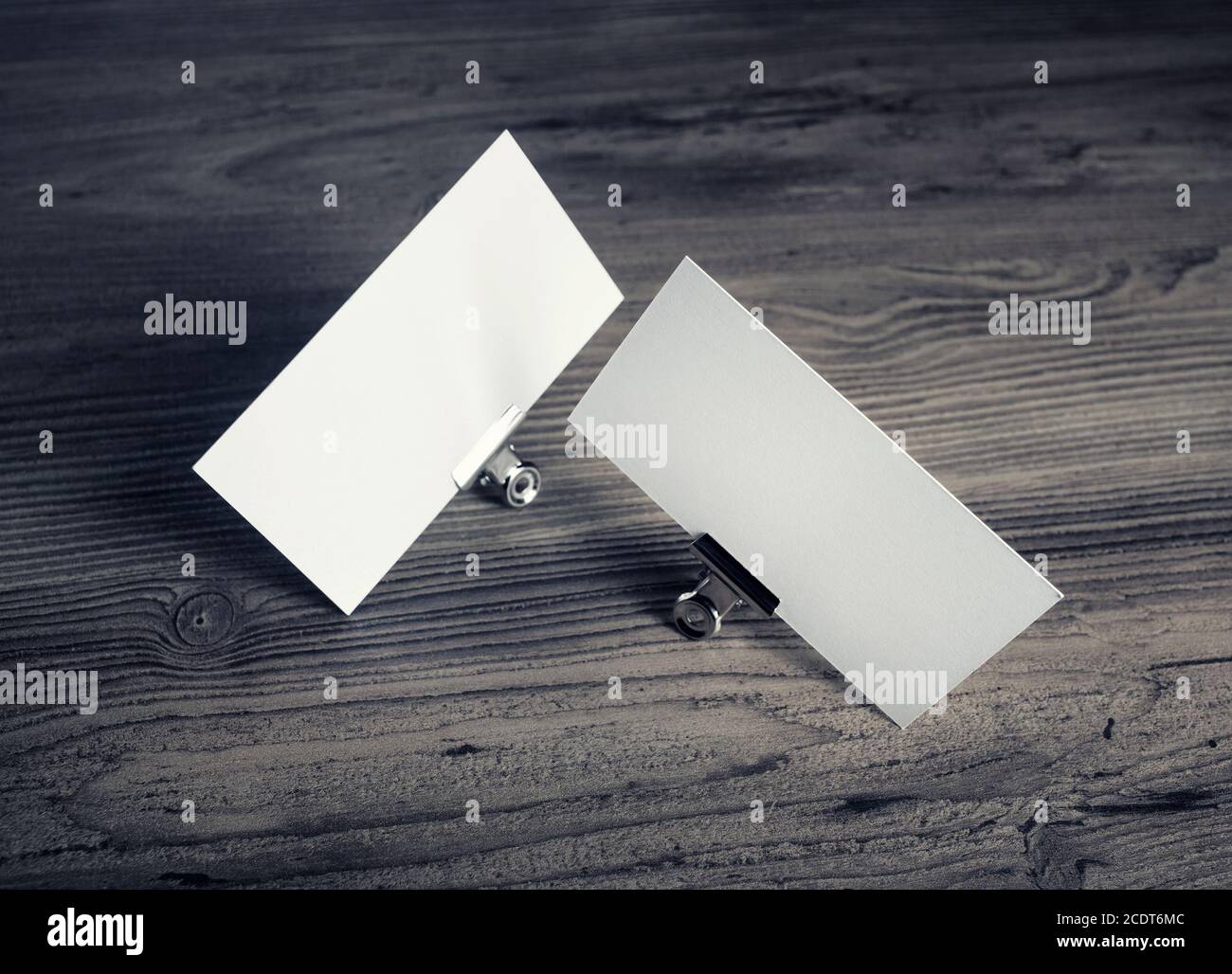 Mockup per ID Foto Stock