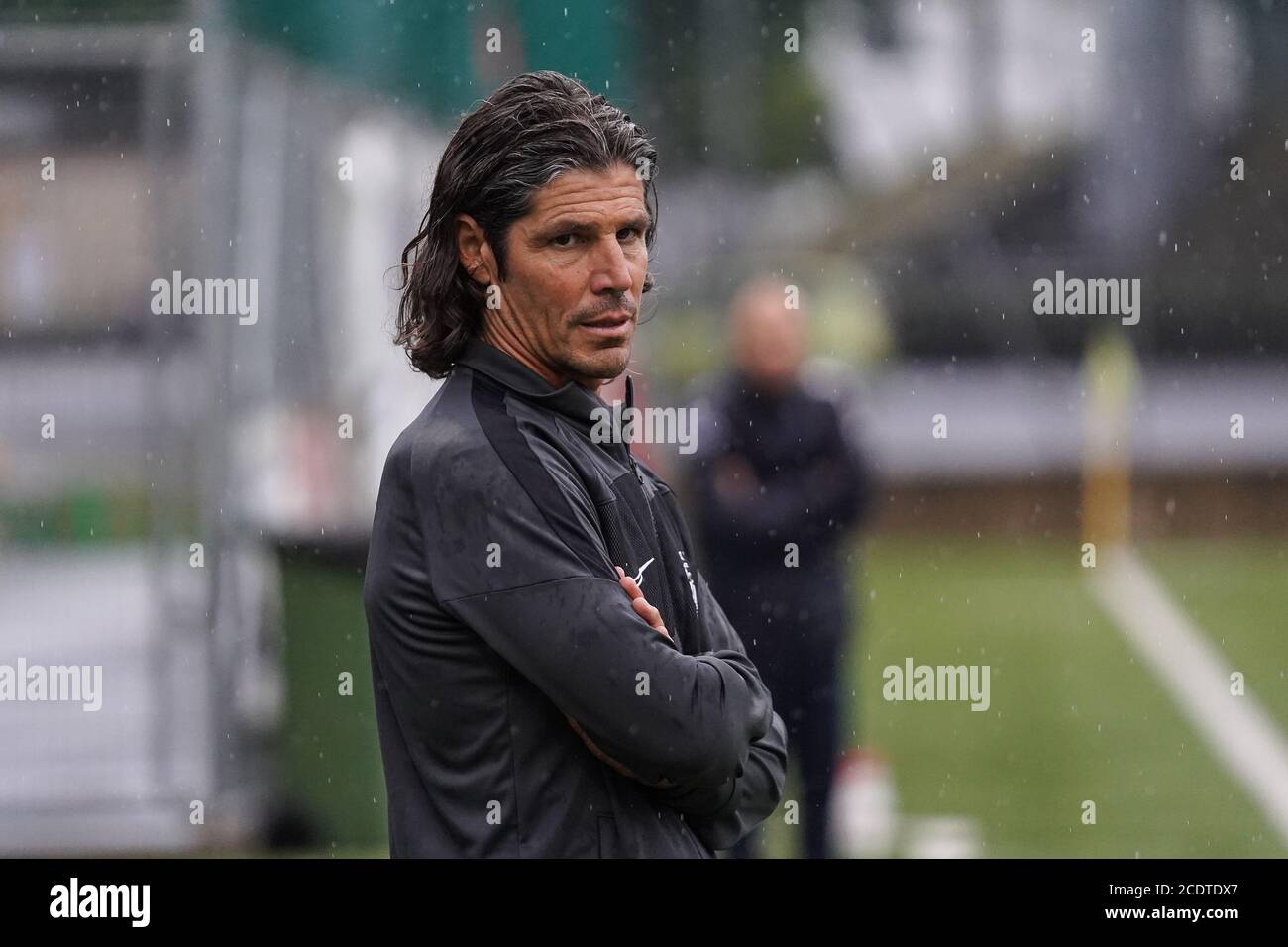 08/29/2020, Lugano, Stadio Cornaredo, AXA Super League femminile: FC Lugano  Femminile - FC Zurich Donne, allenatore Andrea Antonelli (Lugano) Credit:  SPP Sport Press Photo. /Alamy Live News Foto stock - Alamy