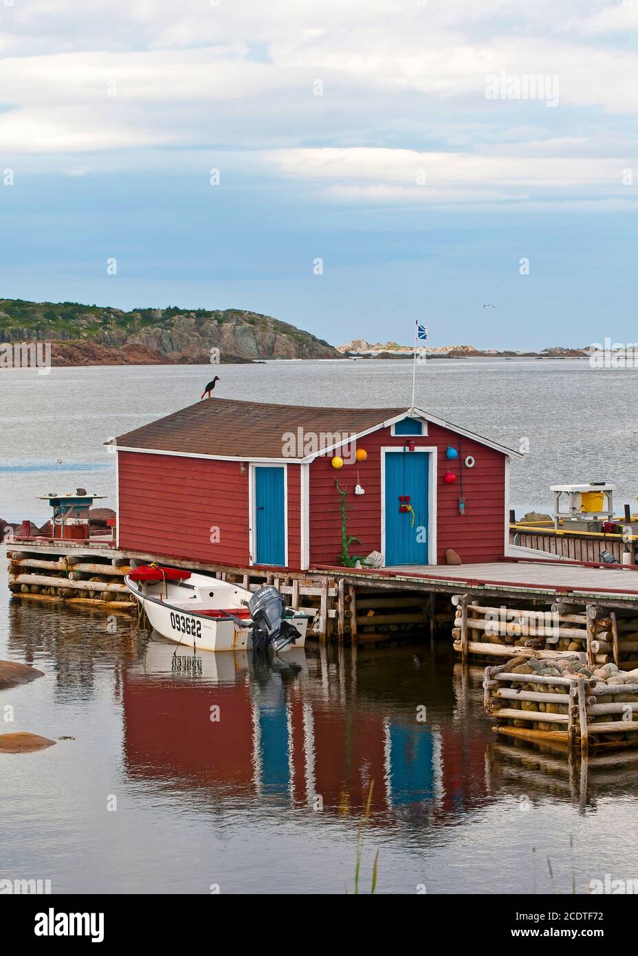 Twillingate cappello da pesca tipico Foto Stock