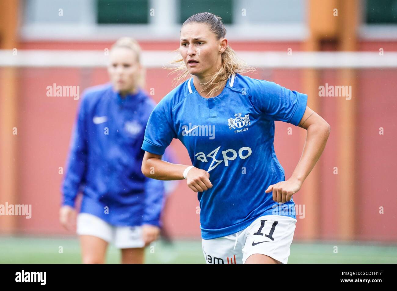 08/29/2020, Lugano, Stadio Cornaredo, AXA Super League femminile: FC Lugano  Femminile - FC Zurich Donne, allenatore Andrea Antonelli (Lugano) Credit:  SPP Sport Press Photo. /Alamy Live News Foto stock - Alamy