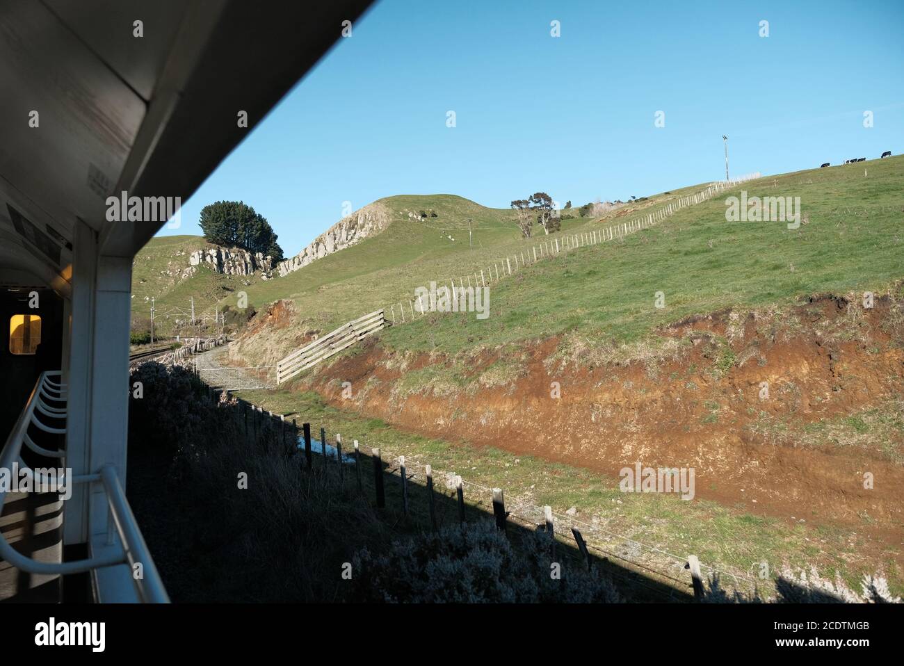 Viaggio in treno per Northern Explorer, Nuova Zelanda Foto Stock