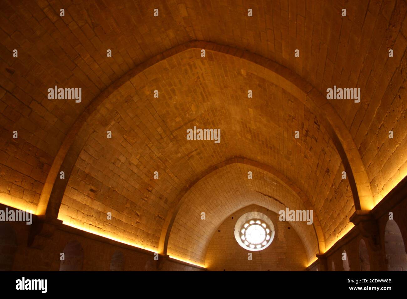 Abbazia Senanque, Vaucluse, Francia Foto Stock