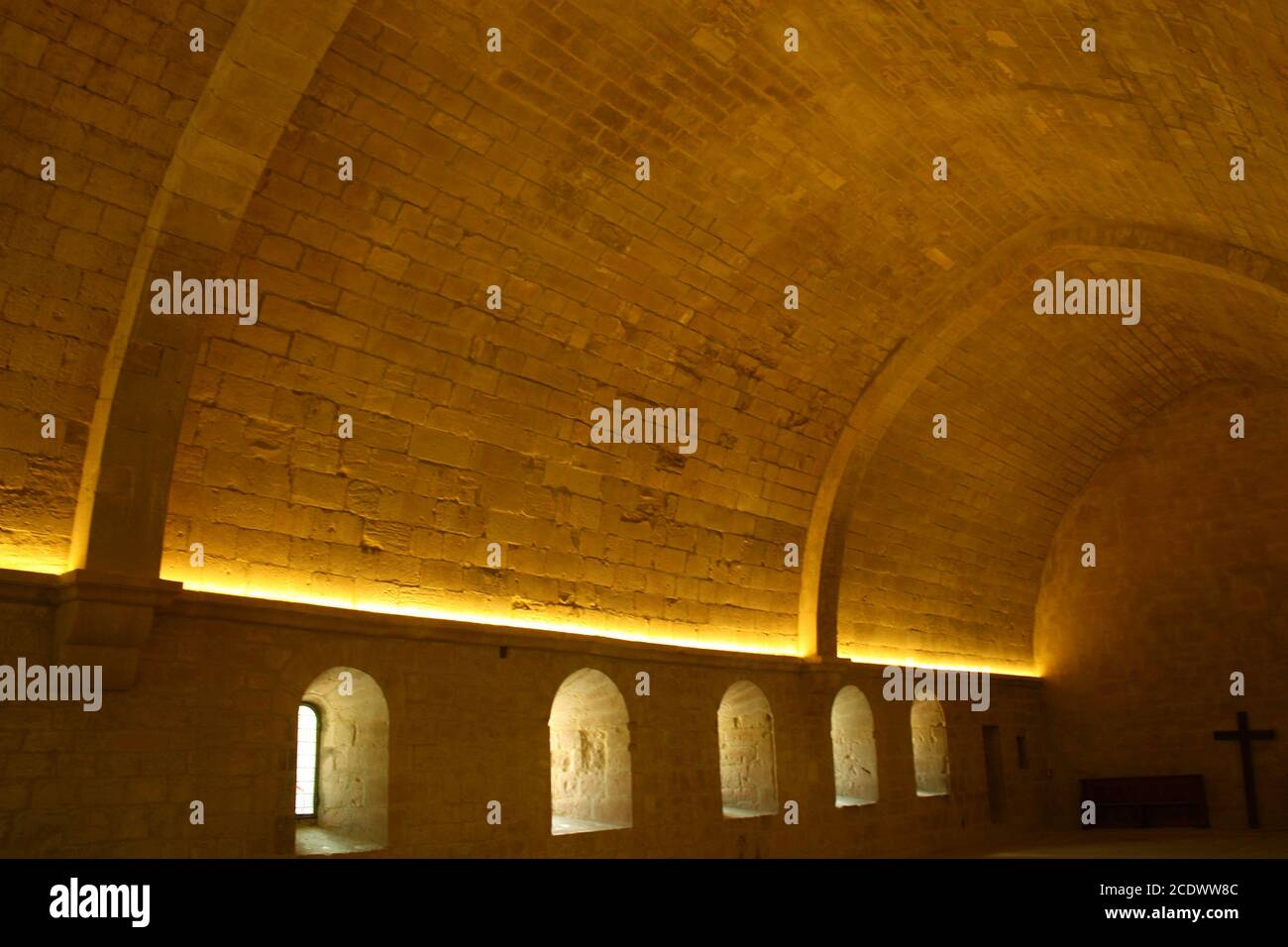 Abbazia Senanque, Vaucluse, Francia Foto Stock