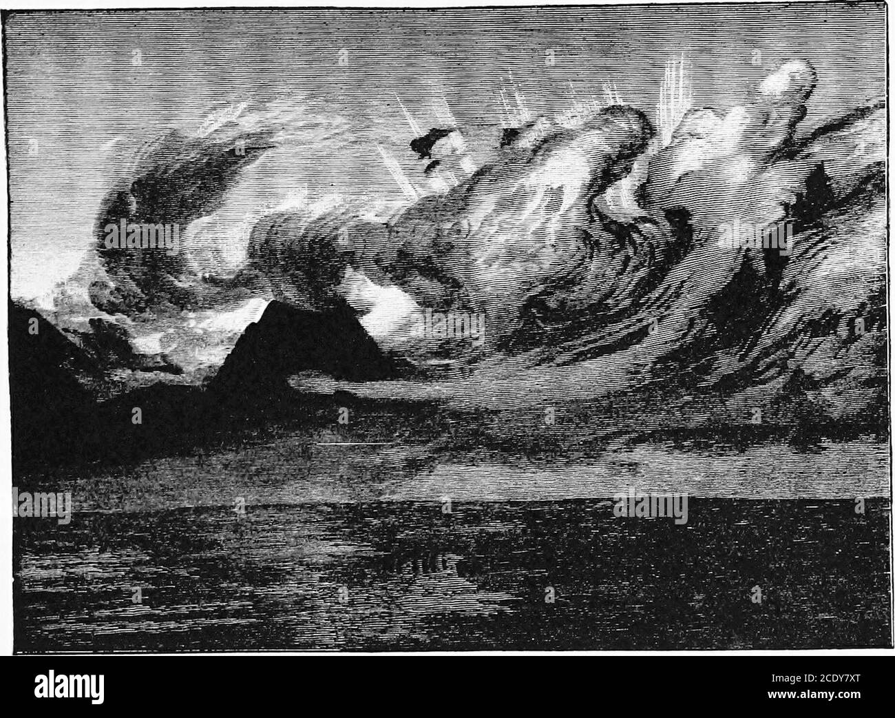 . Le opere di John Ruskin . oua un po 'di peste-nube da mettere accanto a questo; ma il Cielo sa, si può vedere abbastanza di esso oggi senza alcun problema ofmine; e se si vuole, in fretta, vedere come si presenta il sole attraverso di esso, youve solo a gettare un mezzo cattivo crownin un bacino di sapone e acqua. Il sole sbiancato, l'erba brilata, l'uomo accecato. Se, in conclusione, mi chiedete qualsiasi causa concepibile o media di queste cose, non posso dirvi, secondo la vostra credenza moderna; ma posso dirvi che significato avrebbe portato agli uomini del tempo vecchio. Ricordisi di, per thelast venti anni, l'Inghilterra e tutto f Foto Stock