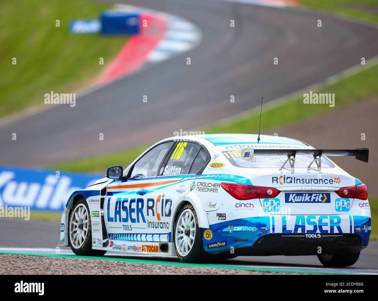 Circuito di Knockhill, Fife, Regno Unito. 30 agosto 2020. Kwik Fit British Touring Car Championship, Knockhill, Race Day; Ashley Sutton in azione durante il round 11 del Btcc Credit: Action Plus Sports/Alamy Live News Foto Stock