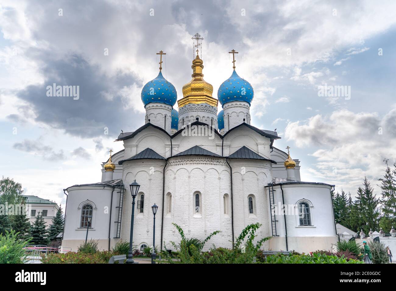 L'antica cattedrale dell'Annunciazione nel cremlino di kazan Foto Stock