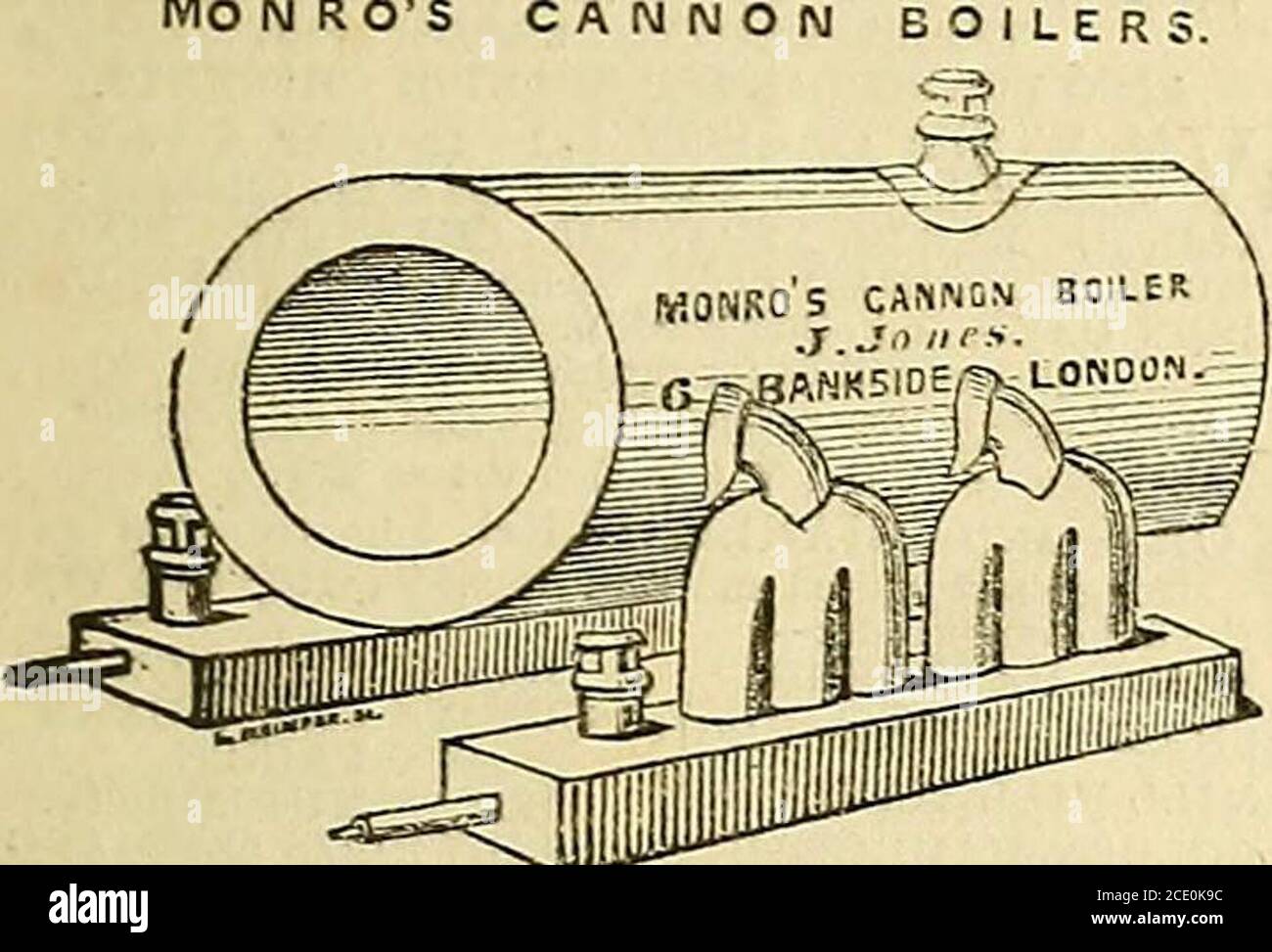 . La cronaca dei giardinieri e la gazzetta agricola . JOHN WEEKS & COMPANY, KINGS ROAD, CHELSEA. CANNON MO N ROS. GIARDINAGGIO ORNAMENTALE. TVrUCH è stato detto di recente su CALDAIE per RWT, i J8 hi Hou Watorb,lt theso BoiIers na™ ora provedse stessi per essere il migliore attualmente inventato. Sono adattate per il riscaldamento di ogni descrizione di edificio, e sono madeof varie dimensioni. Il prezzo della ghisa da 24 uomini è .. .. £5 10s M ...h 2-4 pollici lavorato ditto .. c 1 0 36 pollici fuso ditto SO 0 36 pollici lavorato ditto .. S 10 0 PX™ces a signori e nurserimen dove thestart, 1h n°T a W„0IJ- il Cannou Foto Stock