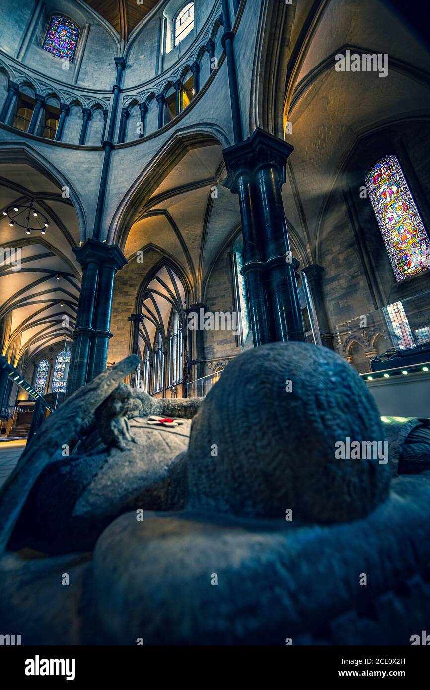 Tempio Chiesa e Cavalieri Templari Foto Stock