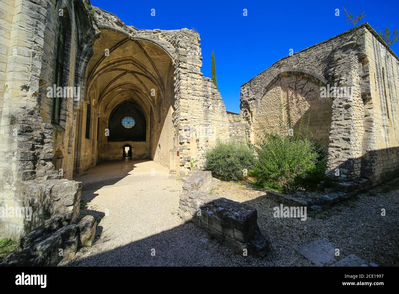 Notre-Dame-du-Val-de-Bénédiction, Monastero de la Chartreuse de Villeneuve lez Avignone. Foto Stock