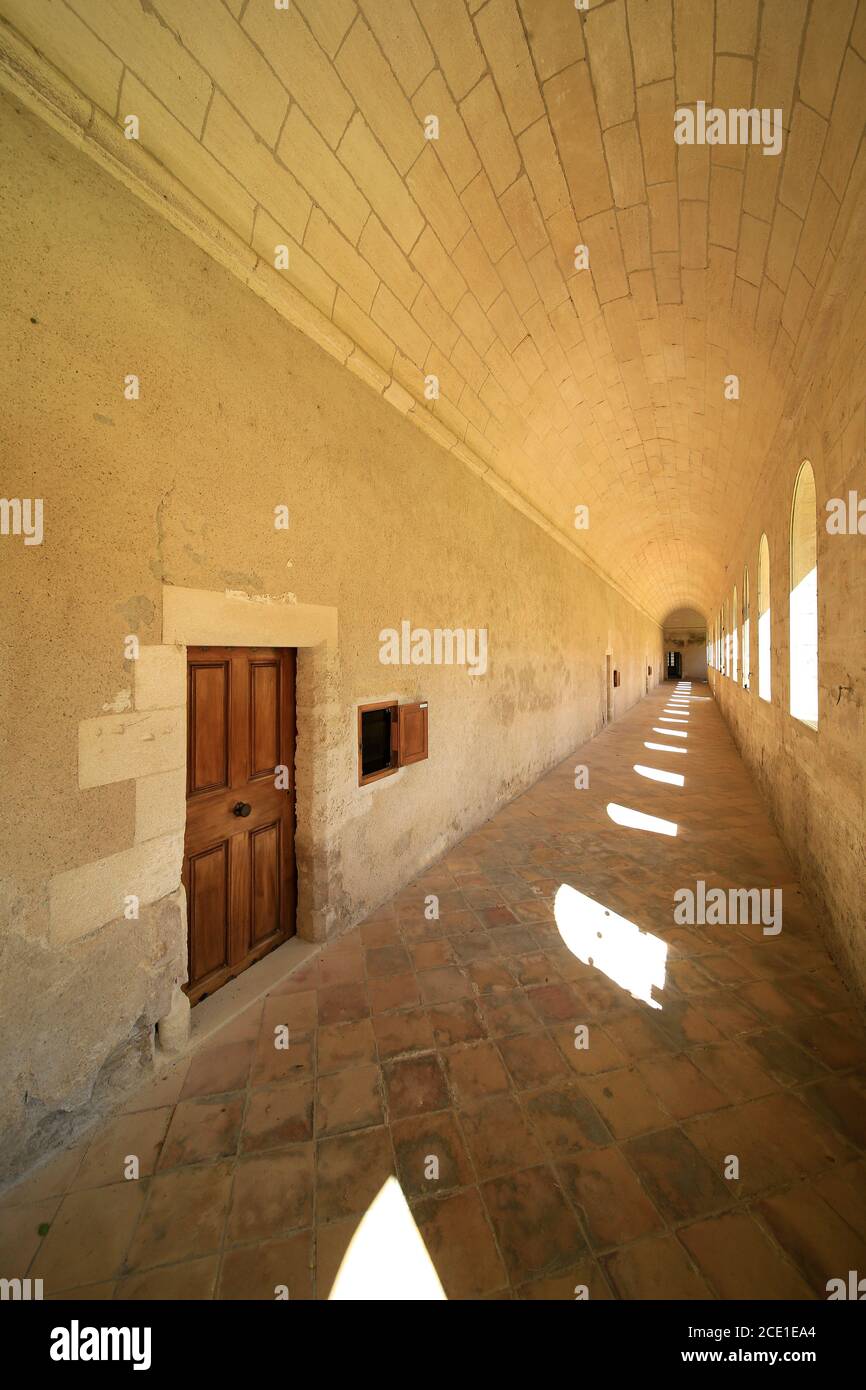 Notre-Dame-du-Val-de-Bénédiction, Monastero de la Chartreuse de Villeneuve lez Avignone. Foto Stock
