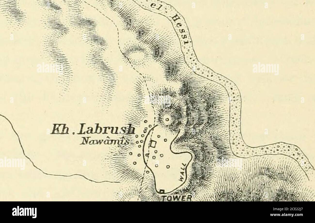 . Monte Seir, Sinai e Palestina occidentale. Essere una narrazione di una spedizione scientifica . Sxisrsh ,^ -^N. eoo VI TTV^ LA VALLE dell'AIIABAH E LA PALESTINA occidentale. 121 la loro ammirazione dei gallanti inglesi che entrarono nel deserto subì quisemente e cajiturò quattro degli assassini. C'è un vizio, almeno, comune tra gli abitanti delle Isole Britanniche, che tra i thechildren del deserto è sconosciuto. L'acqua, il latte o il caffè sono le loro onlydrinks, e come Mahomedans sono liberi da quella tentazione che tra i cristiani nominali ha portato la rovina e la miseria in molti a casa ; Foto Stock