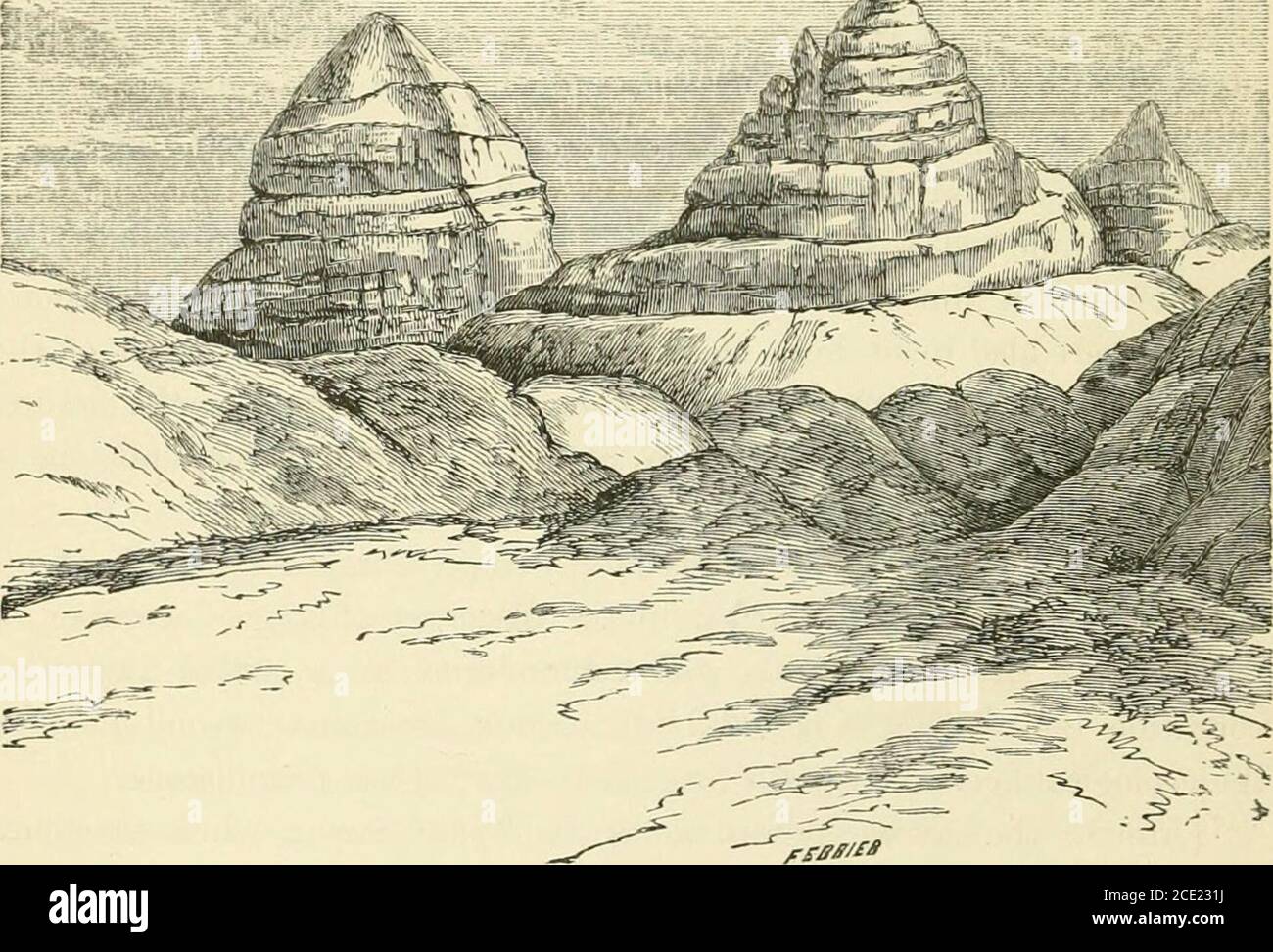 . Monte Seir, Sinai e Palestina occidentale. Essere una narrazione di una spedizione scientifica . i,witli figurxire. ^ alcuni dei fossili del calcare Tlie Wady NASB raccolti da Wilsonand Bauerman sono decisamente di età Carbonifera, e sono figurati nel Keportof the Ordnance Survey del Sinai. Tliose che abbiamo raccolto testimoniano questa visione. Sono lieto di poter affermare che il professor Sollas, del Trinity College di Dublino, si è impegnato in modo haskindly a preparare un accoiuit dei fossili raccolti dal nostro partito.i risultati wdl appaiono nel Keport scientifico della nostra Exjiedition. 42 NARRAZIONE DI UNA SPEDIZIONE ATTRAVERSO L'ARA Foto Stock