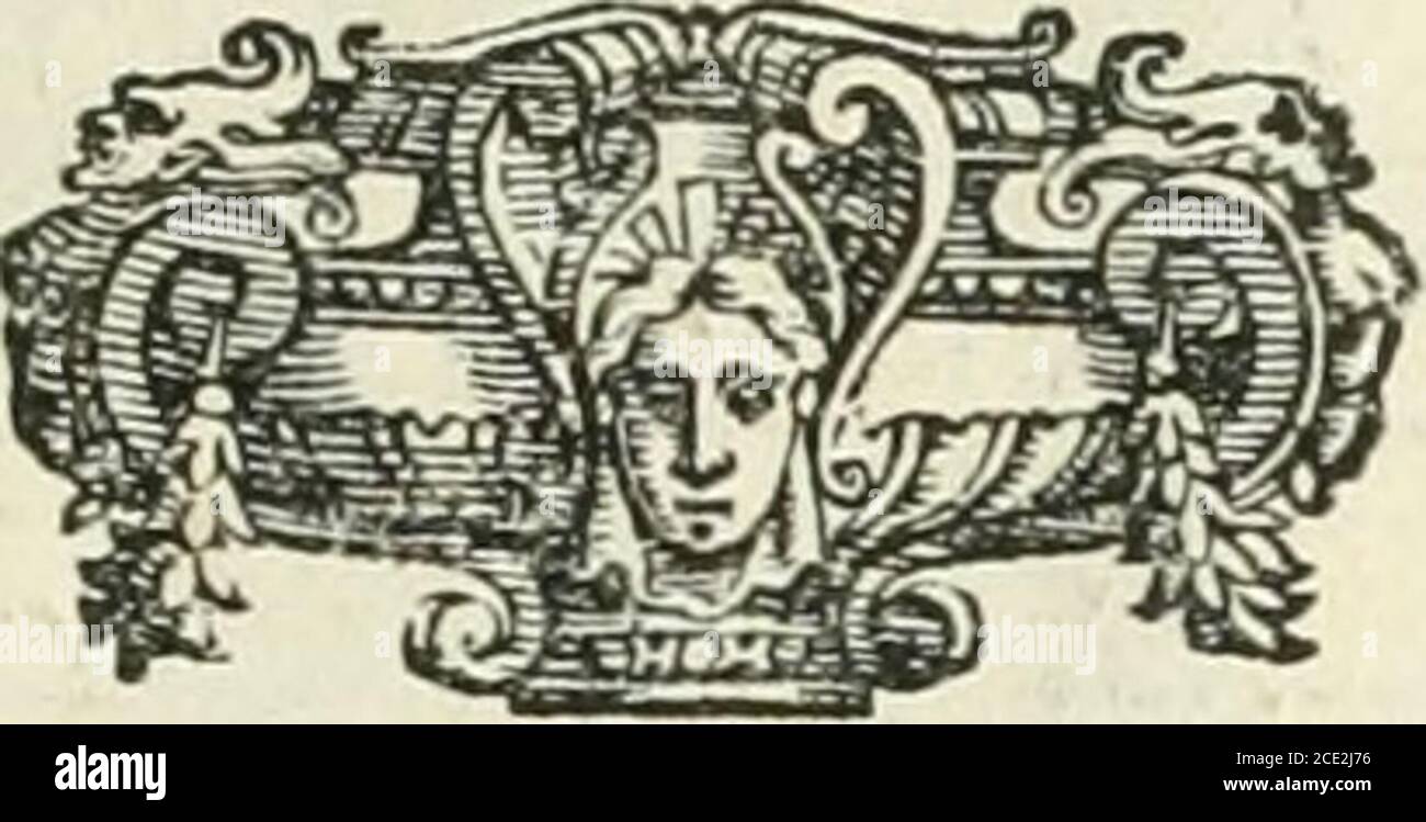 . Della architettvra . IL FINE DEL SECONDO LIBRO. DEL- DELLARCHITETTVRA DI GÌ O VA N A N T O N I O R V S C O N I,. Foto Stock