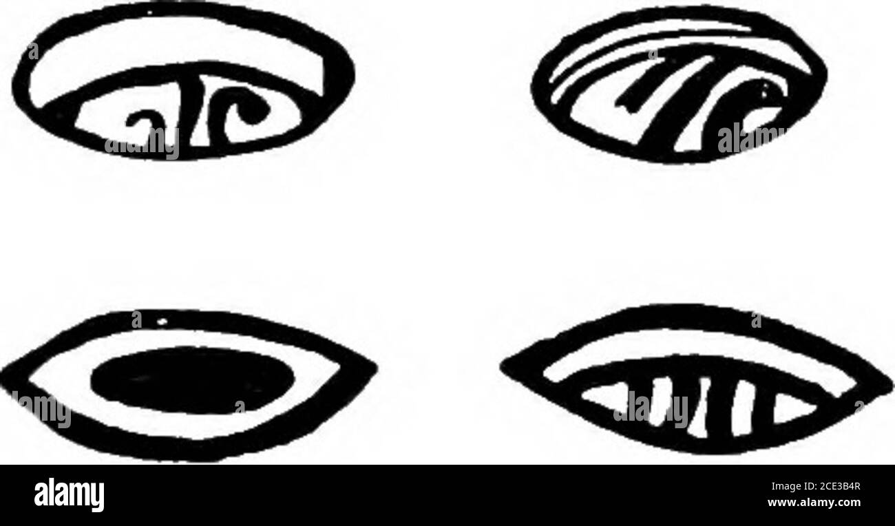 . Un'introduzione allo studio dei geroglifici Maya . FIQ. 45. Segno per 20 nei codici. Sempre registrato come 1 periodo dell'ordine successivo più alto; e (2) sebbene vi fossero 20 posizioni in ogni periodo eccetto l'uinale, come 20 kins inciascuno uinale, 20 tune in ogni katun, 20 katuns in ogni ciclo, queste posizioni non erano numerate da 1 a 20, ma al contrario da 0 a 19, un sistema che ha eliminato la necessità di un carattere esprimente 20. Nonostante il fatto che sia stato fatto, tuttavia, il numero20 è stato trovato nelle teodice (vedi fig. 45). Una condizione di pe-culiar là, come-mai, è soddisfacente Foto Stock . Un'introduzione allo studio dei geroglifici Maya . FIQ. 45. Segno per 20 nei codici. Sempre registrato come 1 periodo dell'ordine successivo più alto; e (2) sebbene vi fossero 20 posizioni in ogni periodo eccetto l'uinale, come 20 kins inciascuno uinale, 20 tune in ogni katun, 20 katuns in ogni ciclo, queste posizioni non erano numerate da 1 a 20, ma al contrario da 0 a 19, un sistema che ha eliminato la necessità di un carattere esprimente 20. Nonostante il fatto che sia stato fatto, tuttavia, il numero20 è stato trovato nelle teodice (vedi fig. 45). Una condizione di pe-culiar là, come-mai, è soddisfacente Foto Stock