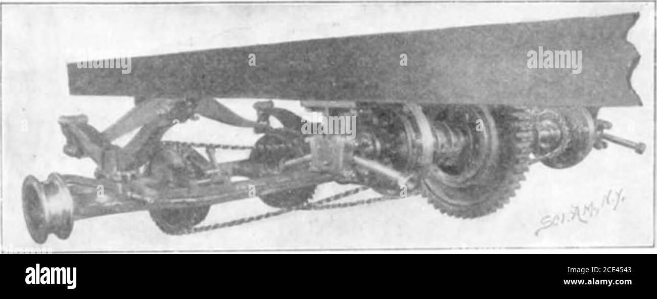 . Volume americano scientifico 92 numero 04 (gennaio 1905) . nts whenit potrebbe essere eseguito. La media di funzionamento, compresi i salari del conducente, wasfound essere 4.2 centesimi per miglio, e il costo per confezione-età per la consegna di circa 3 1-3 centesimi. Negli ultimi tre anni, al tempo di Natale, la società Olds ha messo a disposizione del post-master di Detroit diversi dei suoi carri di consegna inutilizzati per la consegna e la raccolta della posta e la trans-ferring alle diverse sottostazioni. Durante le festività, recentemente, sono stati utilizzati quattro carri di consegna.il postmaster ci informa che il servizio re Foto Stock