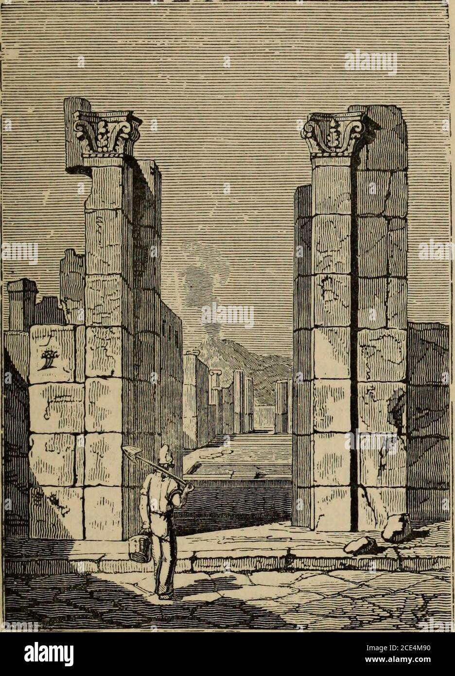 . Pompei; la sua storia, i suoi edifici e le sue antichità : un resoconto della distruzione ...