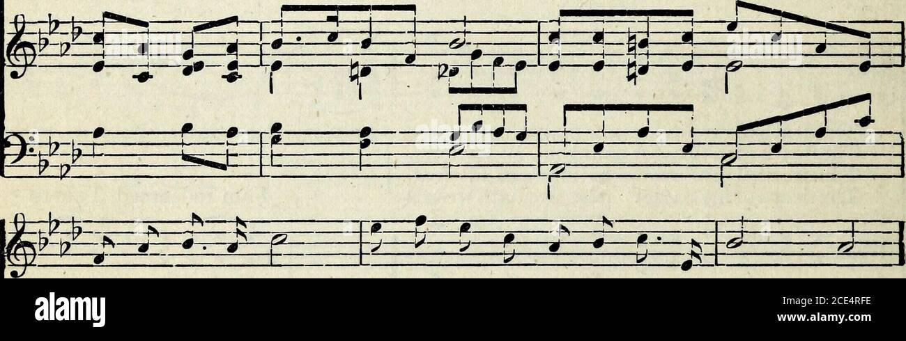 . Con cuore e voce : una raccolta di canzoni da utilizzare nelle scuole domenicali, nelle società dei giovani e in altri incontri devozionali . ^i^e^fe^ i-^ iztzzJtzt r^Jl_n^-£l -t V e -?5H m % hap - py e la tua anima era pura come la neve, sei stato spiazzato ai piedi JE - sus*, sibilo lui e in lui la tua anima si defondono; Spesso avete promesso di rivendicarlo e soffocato e sopportato il suo dolore e paure ; ma - tempi ny le avete detto che wouldtri-umph di re-cei ve la sua corona d'oro-en, quando ha detto, il Cristo solo erano. Non per-ottenga la promessa fatta per Moth - er. Fidatevi di lui alla fine; non per-ottenere il fotoricettore Foto Stock