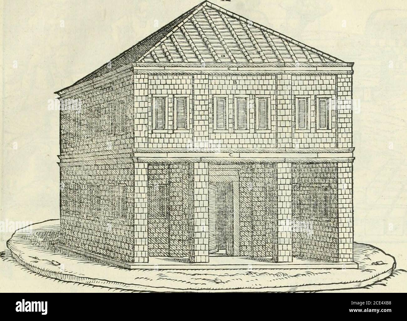 . Della architettvra . Seguita SECONDO. A. 51. rr-^7- UT* s Eguìta Zìitruuio nel tergo Capìtolo del secondo Libro ad infegnarcicome, & di che terra fi habbino a fare i mattoni , la quale uole , chefia bianchigna, cretofa, & ro&a , b di fabbione mifihio & che fi faccia-no, ò nel tempo della Primauera, ò delll'Auttunno: & quelli }fòggiunge, fa-ranno fomamente buoni, che fi formeranno due anni prima, effendo chenon poffono faecearfi più prejìo, fecondo il bifògno dellufarli. Belle 32. LIBRO Foto Stock
