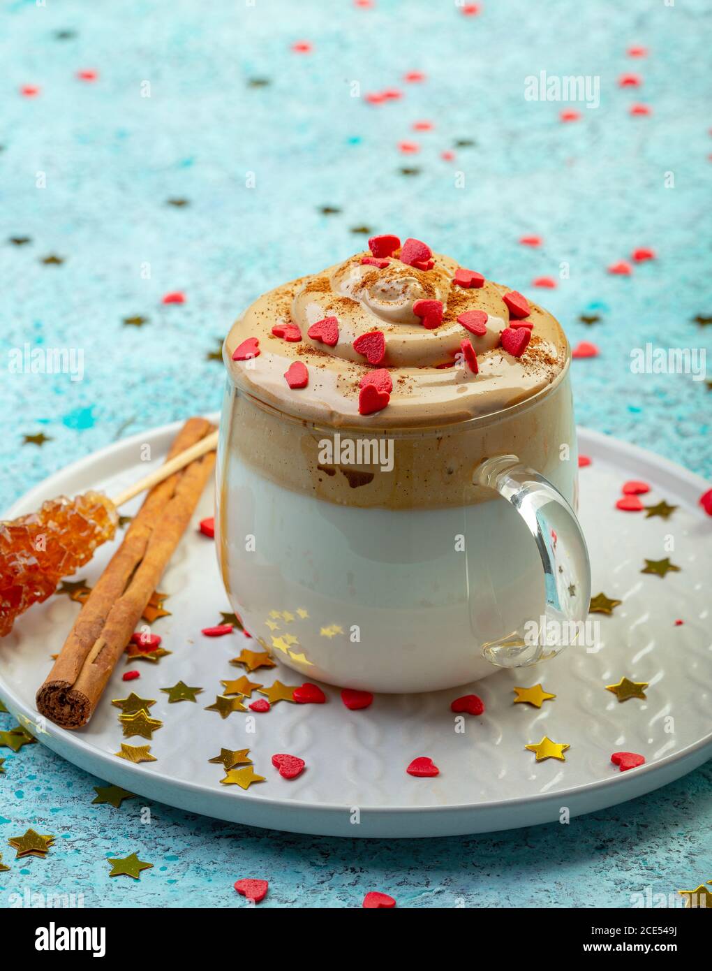 Popolare bevanda coreana caffè dalgon. Foto Stock