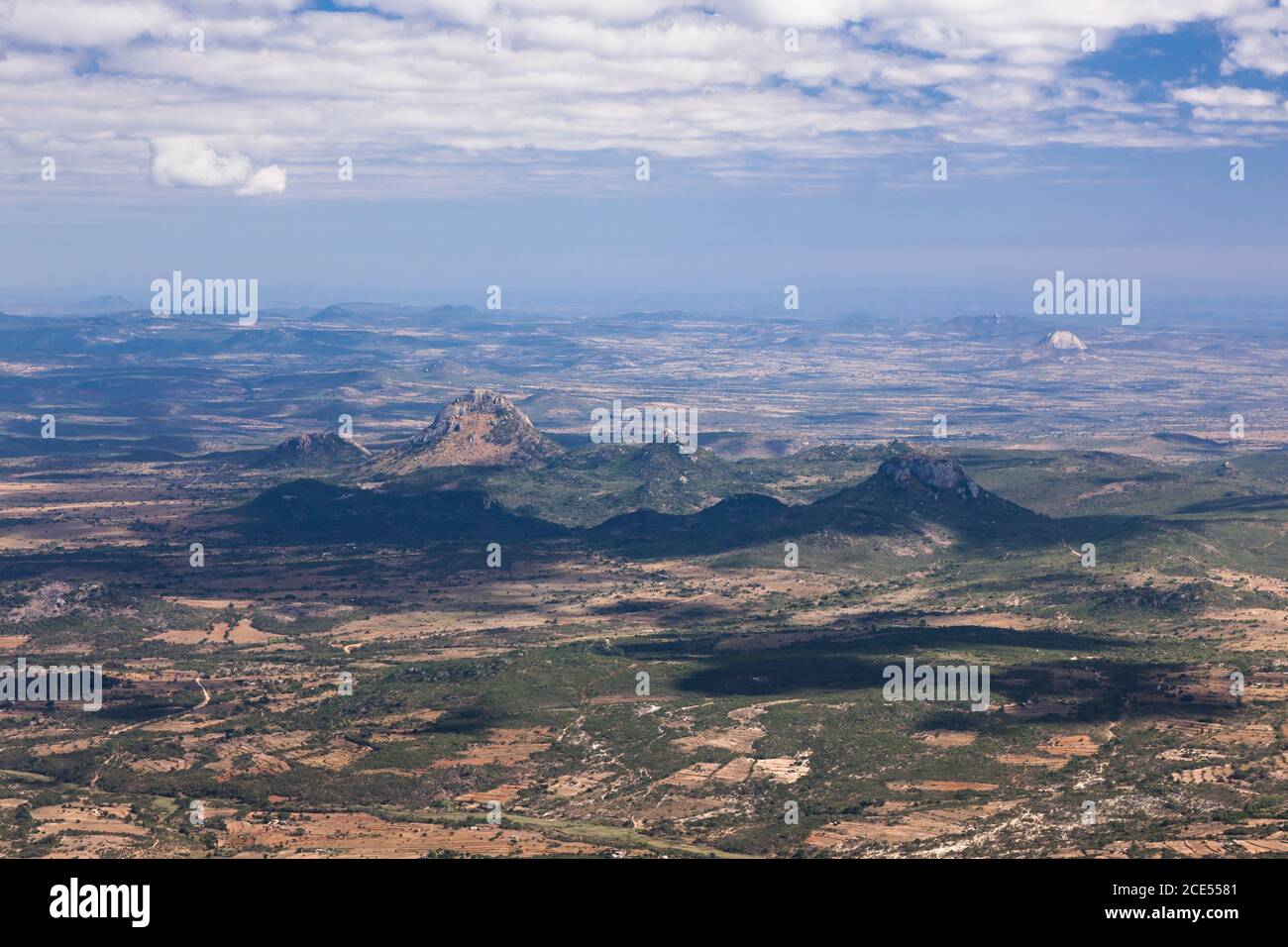 Nyanga National Park, vista da 'World's View', Nyanga, Provincia di Manicaland, Zimbabwe, Africa Foto Stock