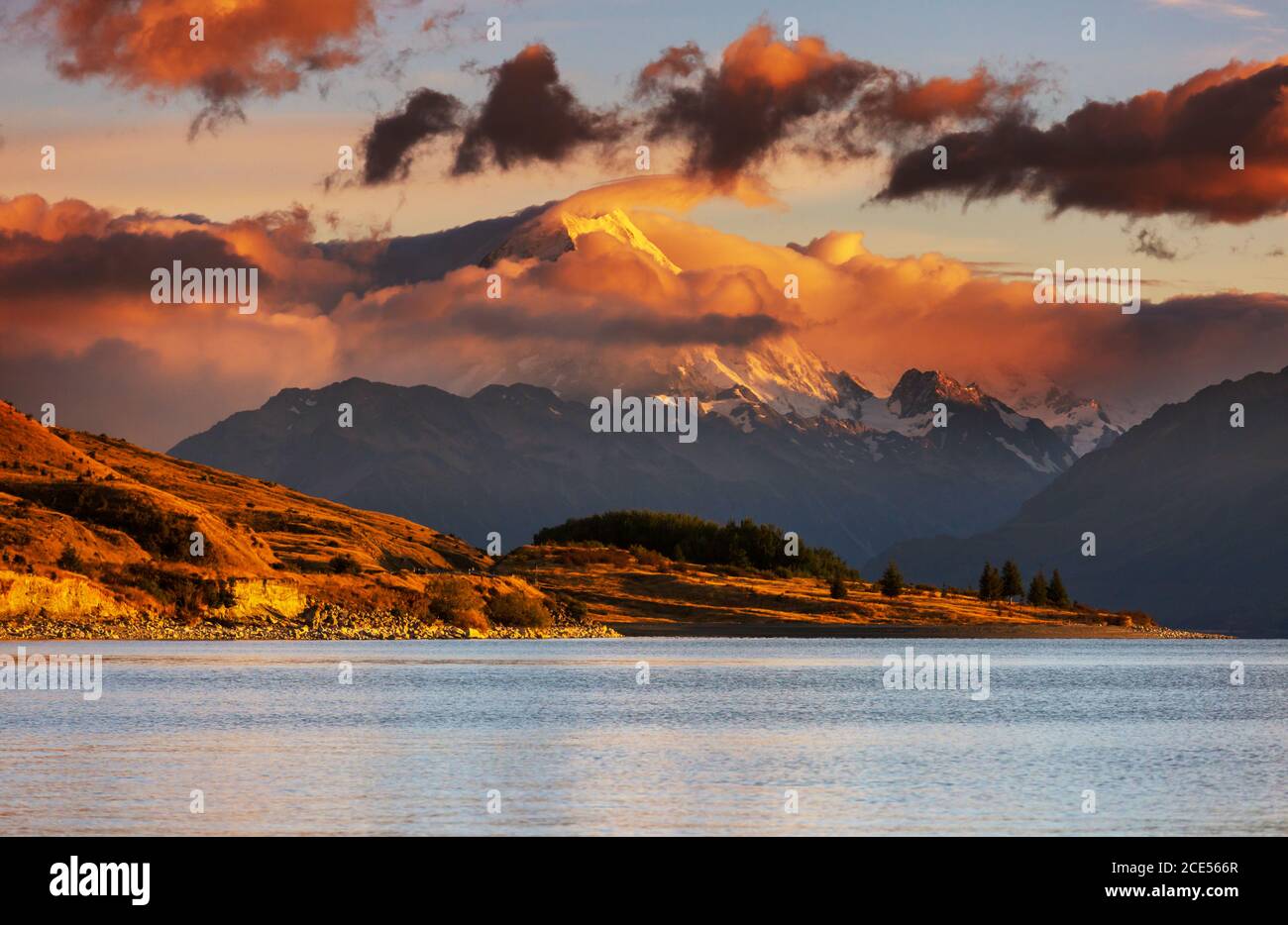 Mt. Cook Foto Stock