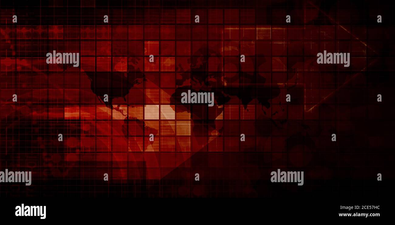 Analisi aziendale e tecnologia dei dati come concetto Foto Stock