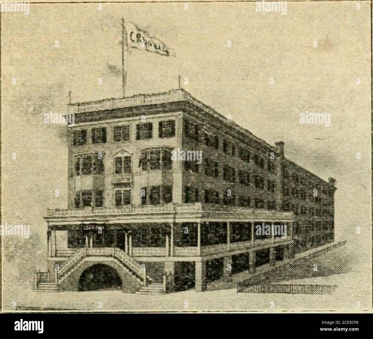 . La guida standard di Atlantic City, N.J. ... contiene informazioni complete di interesse per i viaggiatori riguardanti Atlantic City, New York, Philadelphia e Washington, D.C. .. . alle pagine 11 e 12. THE Q l^ e N o F A L I. R i-: S C) R T S. BERKSHIRE IIMM Open All YearOCEAN END VIRGINIA AVE la più ampia e centralissima Avennc in Atlantic City100 yards from New Steel i ierand Boardwalk. Capacità 300 Tariffe speciali per camere grandi e soleggiate. Da 2 a 3 dollari Daih. 9 dollari a SIS settimanalmente senza bagno. €14. Con vasca. 18 dollari. Letti in metallo. Ascensore per tutti i piani. Drenaggio sanitario. Casa completamente riscaldata dal vapore. Foto Stock