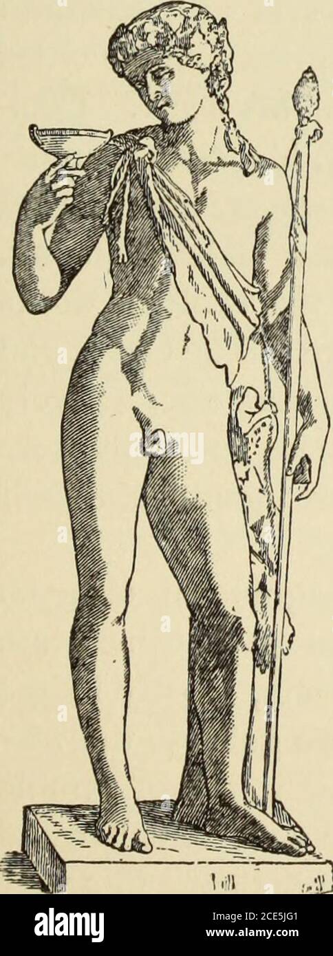 . Thorvaldsen :la sua vita e le sue opere : illustrate da due riproduzioni di incisioni in acciaio di F. Gaillard, e trentacinque composizioni del maestro, disegnate da F. Gaillard e incise su legno da Carbonneau . ;mentre il suo brindisi all'arte cisalpina e transalpina eccitava al punto più alto l'entusiasmo degli ospiti, che werechiefl3 tedeschi. Successivamente il principe e principessdi Danimarca visitarono gli atelier del teartista, che si costituì theircicerone, e li introdussero alle teantichità di Roma. Egli anche modelledtheir busti. Per molto tempo Thorvaldsen era stato in costante cor-respo Foto Stock