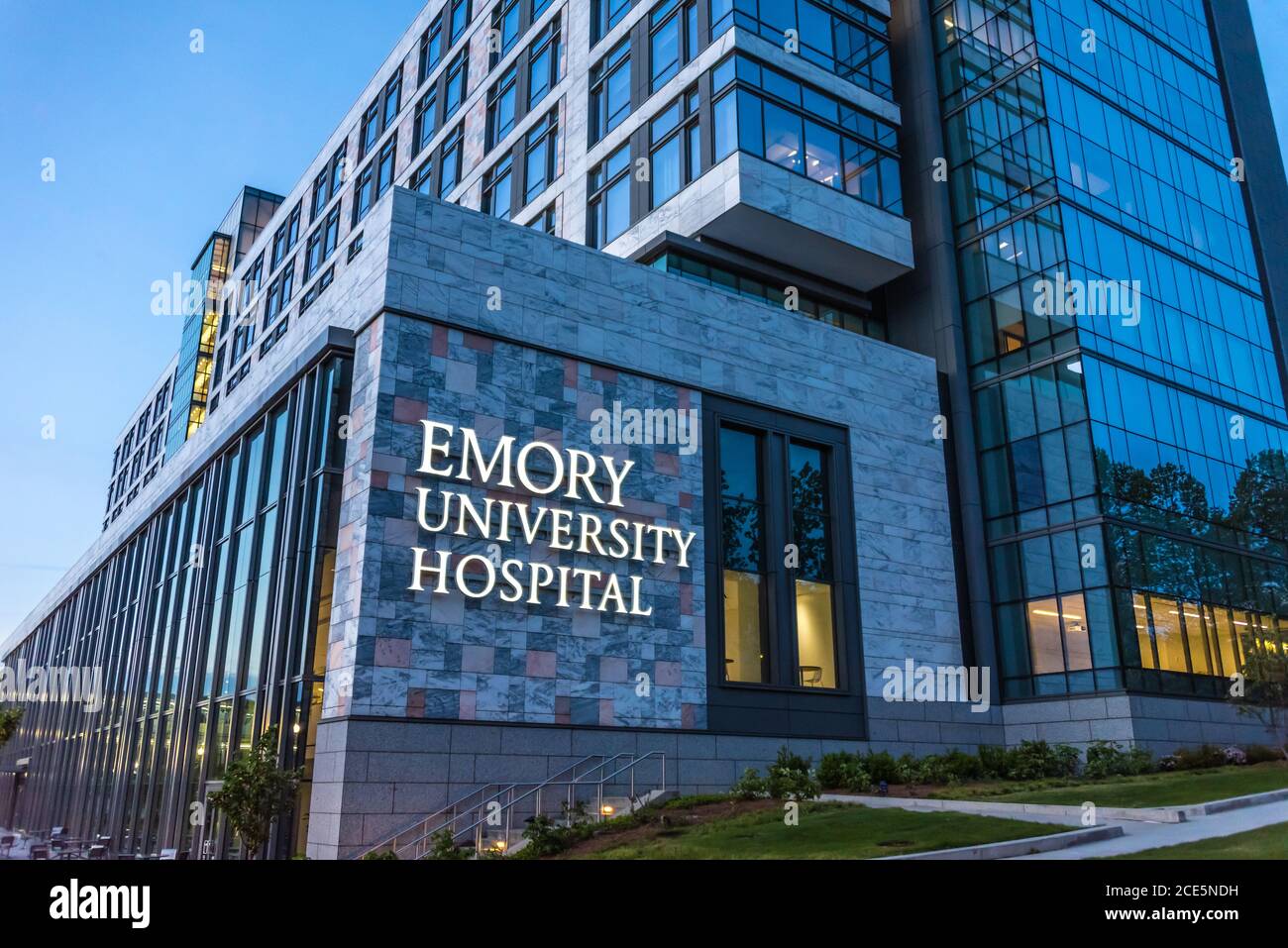 Emory University Hospital di Atlanta, Georgia. (STATI UNITI) Foto Stock