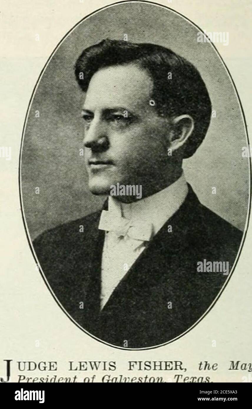 . Impianti di acque e fognature . UEDGE WILLIAM T. AUSTIN, il primo presidente della Commissione Galveston.. UEDGE LEWIS FISHER, il sindaco-presidente di Galveston, Texas. Maineâ Gardiner 5,311 Marylandâ Cumberland 21,839 Massachusettsâ Gloucester 24,398 Haverhill 44,115 Lawrence 85,892 Lowell 196,294 Lynn 89,336 Salem 43,697 Michiganââ Battle Creek 25,267 Bay City 45,166 Fremont 2,009 Harbour Beach 1,556 Pontiac 14,532 Port Huron 18,863 Traverse City 12.115 Wyandotte 8,287 Minn esotaâ Faribault 19,001 Beverly 2,140 Bordentown 4,250 Haddonfield 4,142 Hawthorne 3,400 Jersey City 267,779 Long Branch 13,298 â¢M Foto Stock